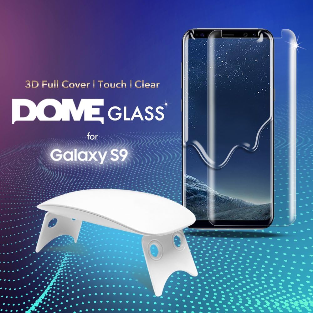 Dome Glass Screen Protector Pour Samsung Galaxy S9